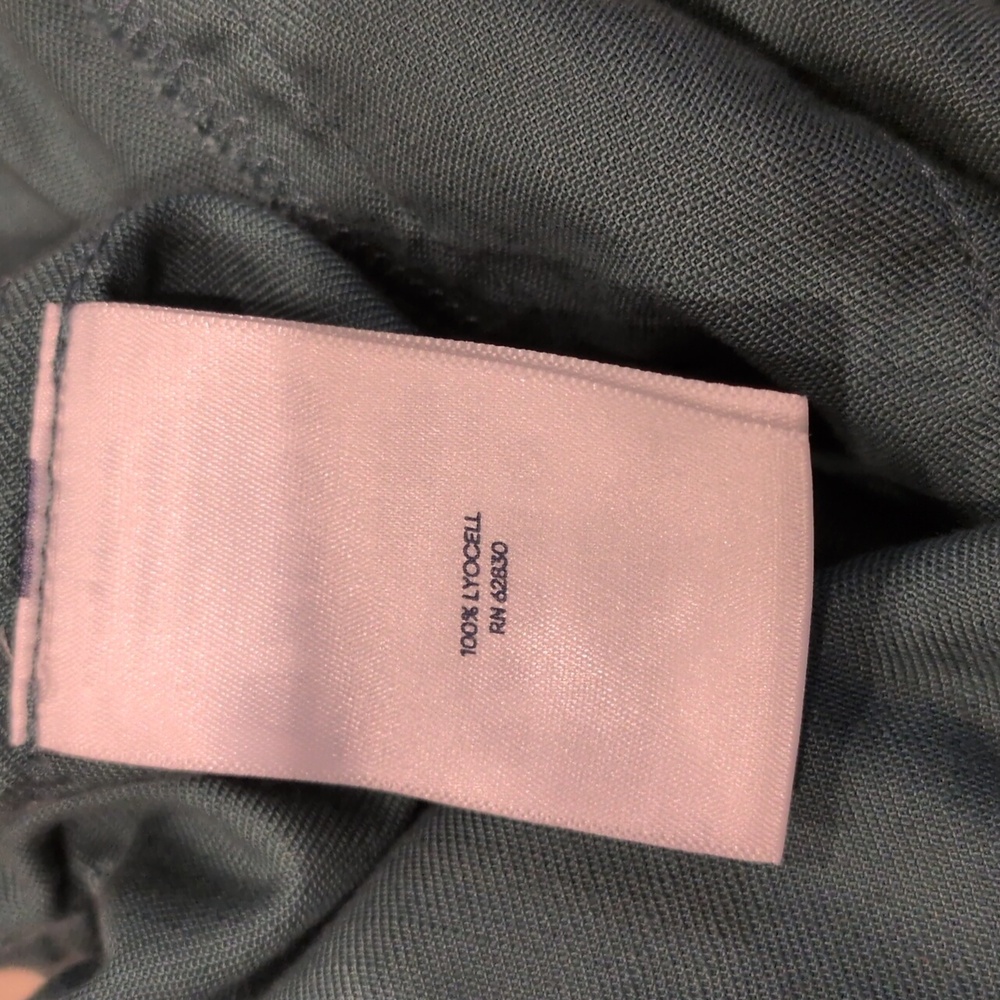 Lands End Green Palazzo Wide-Leg Pants Size 6P - Picture 5 of 5